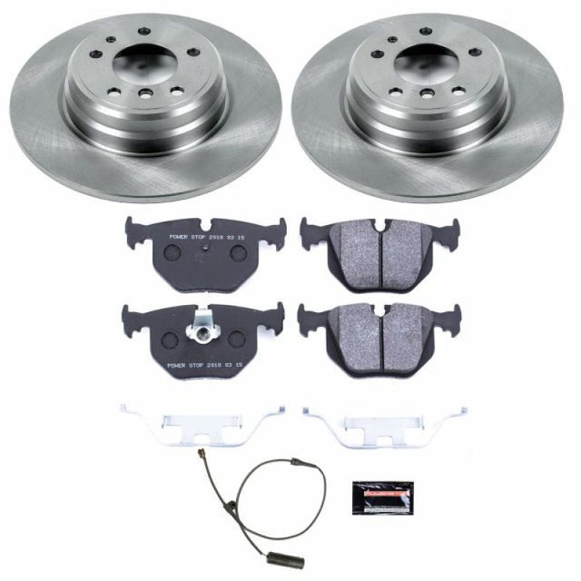 Power Stop 1995 BMW 740i Rear Track Day Brake Kit - RPL Performance