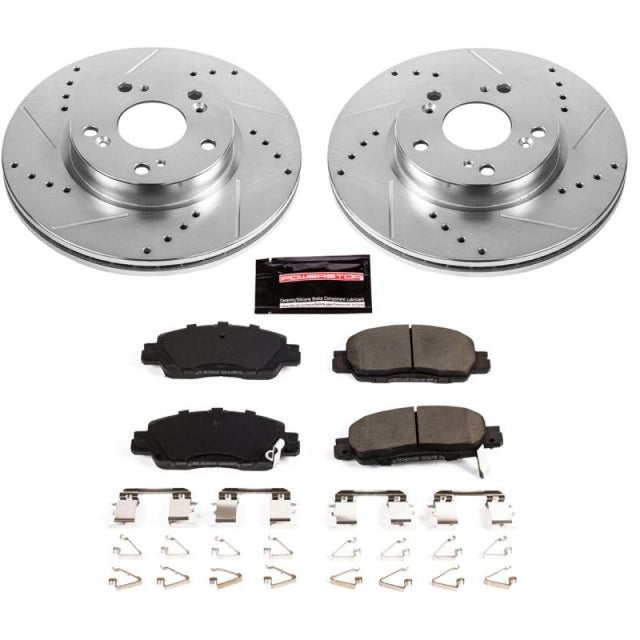 Power Stop 16-17 Honda Accord Front Z23 Evolution Sport Brake Kit - RPL Performance