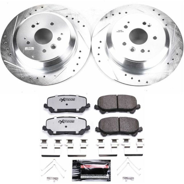 Power Stop 14-16 Acura MDX Rear Z36 Truck & Tow Brake Kit - RPL Performance