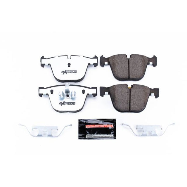 Power Stop 10-17 BMW 535i GT Rear Z26 Extreme Street Brake Pads w/Hardware - RPL Performance