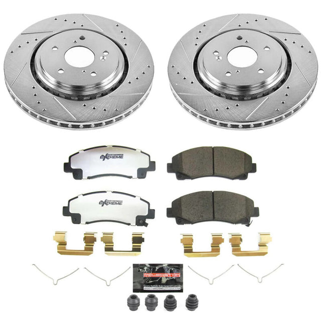 Power Stop 15-20 Acura TLX Front Z26 Street Brake Kit - RPL Performance