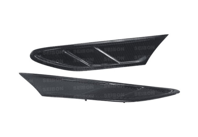 Seibon 12-13 BRZ/FRS FR Style Carbon Fiber Fender Ducts (Pair) - RPL Performance