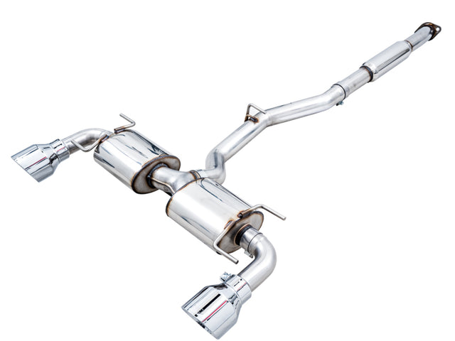 AWE Subaru BRZ/ Toyota GR86/ Toyota 86 Touring Edition Cat-Back Exhaust- Chrome Silver Tips - RPL Performance