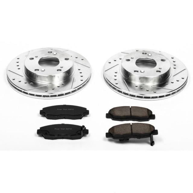 Power Stop 06-11 Honda Civic Front Z23 Evolution Sport Brake Kit - RPL Performance