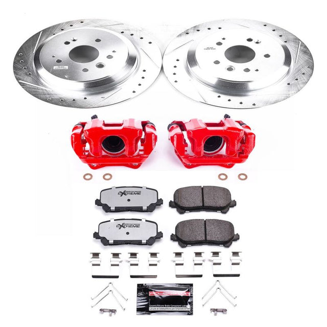Power Stop 14-16 Acura MDX Rear Z36 Truck & Tow Brake Kit w/Calipers - RPL Performance