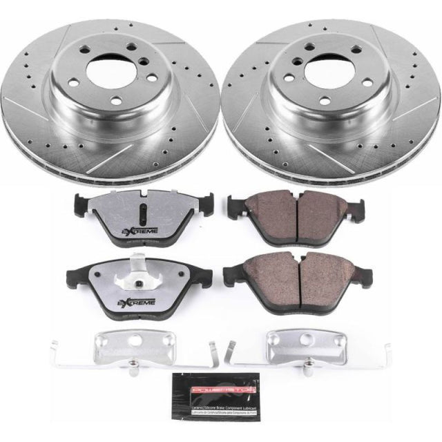 Power Stop 14-16 BMW 528i Front Z26 Street Warrior Brake Kit - RPL Performance