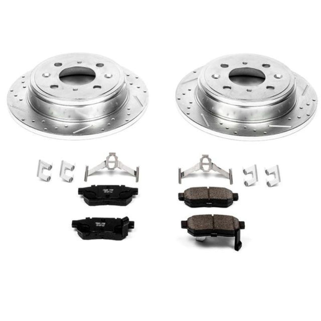 Power Stop 90-01 Acura Integra Rear Z23 Evolution Sport Brake Kit - RPL Performance