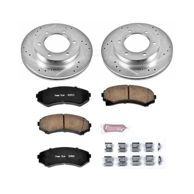 Power Stop 2002 Honda Passport Front Z23 Evolution Sport Brake Kit - RPL Performance
