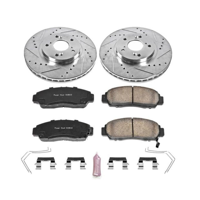 Power Stop 11-14 Acura TSX Front Z23 Evolution Sport Brake Kit - RPL Performance