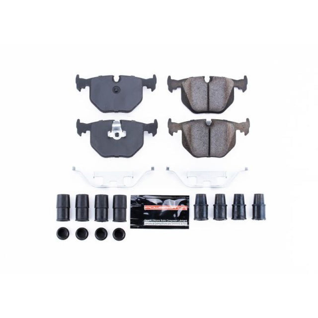 Power Stop 01-05 BMW 330Ci Rear Z23 Evolution Sport Brake Pads w/Hardware - RPL Performance