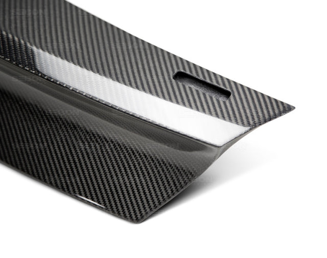 Seibon 14-15 Honda Civic Si Coupe OEM-Style Carbon Fiber Trunk Garnish - RPL Performance