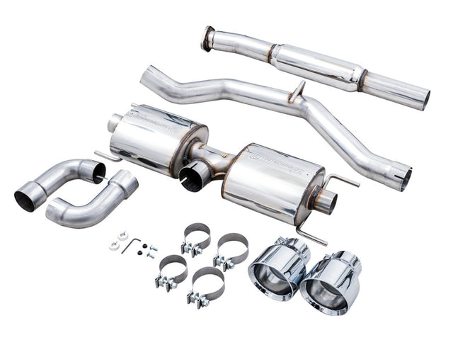 AWE Subaru BRZ/ Toyota GR86/ Toyota 86 Touring Edition Cat-Back Exhaust- Chrome Silver Tips - RPL Performance