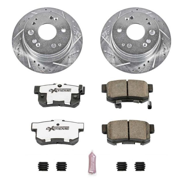 Power Stop 01-03 Acura CL Rear Z26 Street Warrior Brake Kit - RPL Performance