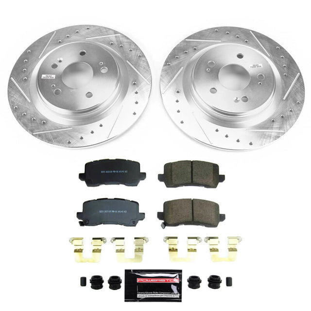 Power Stop 21-22 Honda Odyssey Rear Z23 Evolution Brake Kit - RPL Performance