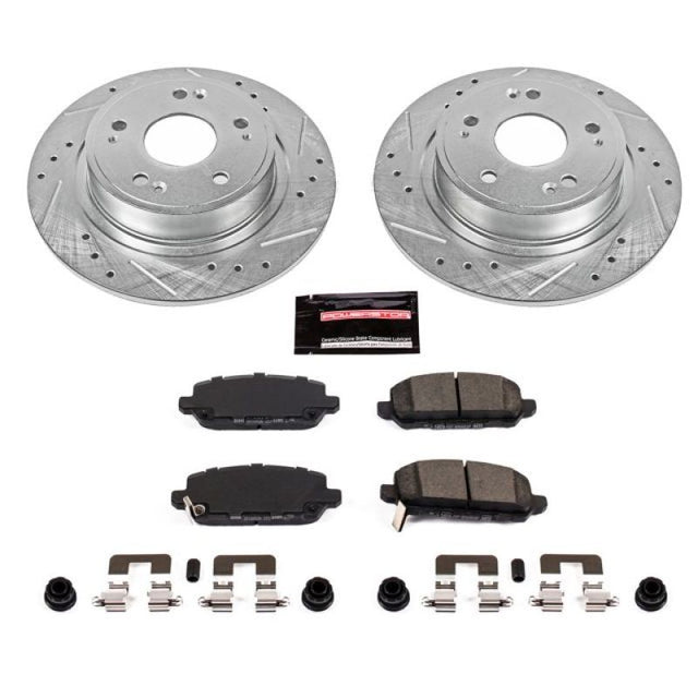 Power Stop 16-18 Honda HR-V Rear Z23 Evolution Sport Brake Kit - RPL Performance