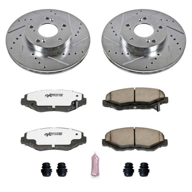 Power Stop 14-15 Acura ILX Front Z26 Street Warrior Brake Kit - RPL Performance