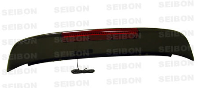 Seibon 92-95 Honda Civic HB SP Carbon Fiber Rear Spoiler w/LED - RPL Performance