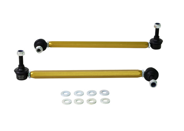 Whiteline 06/05+ Ford Focus LS / 05/09+ Mazda 3 BK Front Swaybar Link Kit H/Duty Adj Steel Ball - RPL Performance
