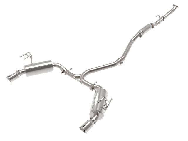 aFe POWER Takeda 2022 Honda Civic Stainless Steel Cat-Back Exhaust System w/ Polished Tip - RPL Performance