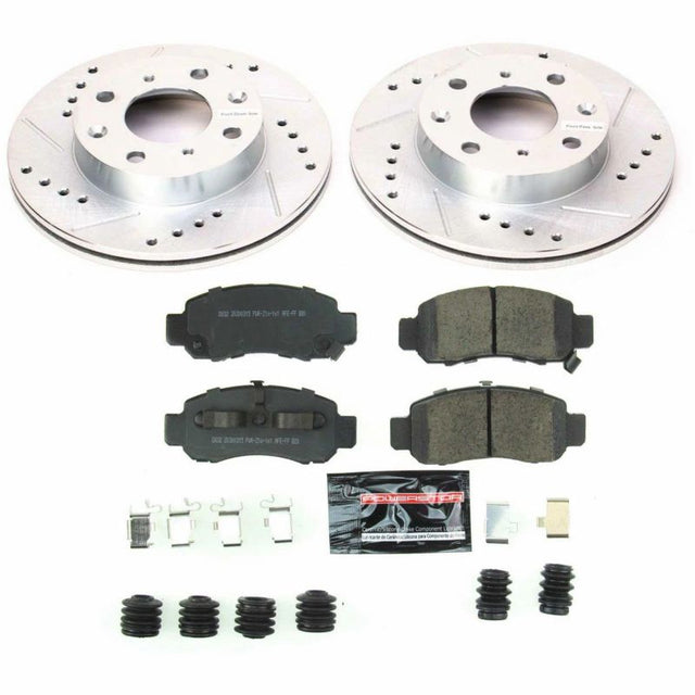 Power Stop 00-06 Honda Insight Front Z23 Evolution Sport Brake Kit - RPL Performance