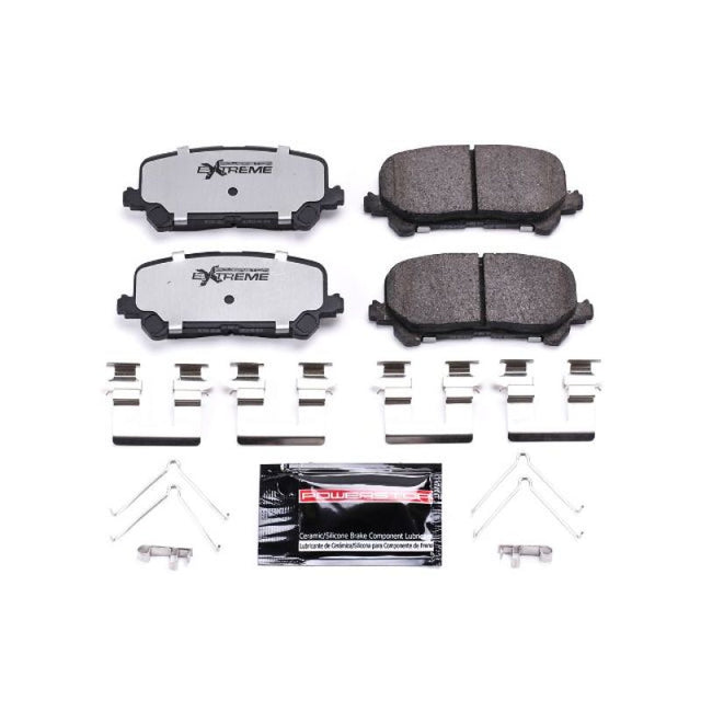 Power Stop 14-16 Acura MDX Rear Z36 Truck & Tow Brake Pads w/Hardware - RPL Performance