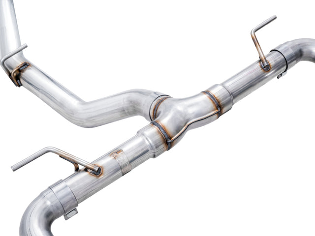 AWE Subaru BRZ / Toyota GR86 / Toyota 86 Track Edition Cat-Back Exhaust- Diamond Black Tips - RPL Performance