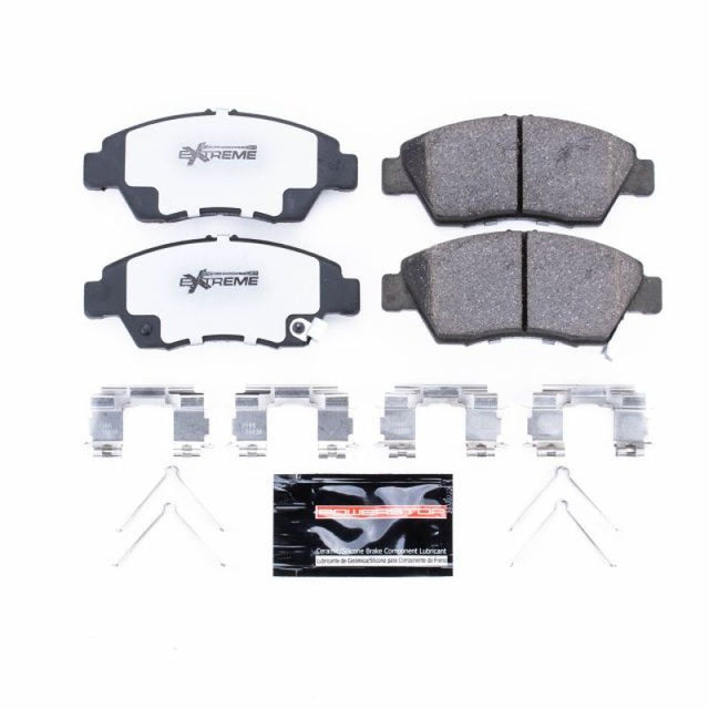 Power Stop 13-14 Acura ILX Front Z26 Extreme Street Brake Pads w/Hardware - RPL Performance