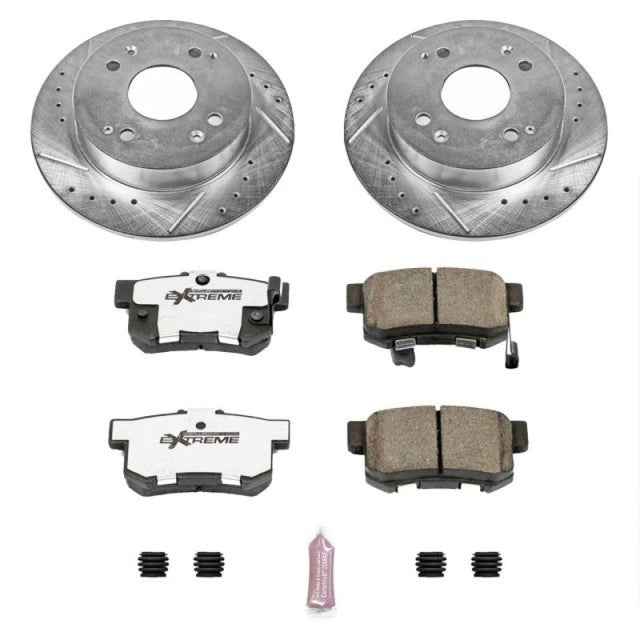 Power Stop 1997 Acura CL Rear Z26 Street Warrior Brake Kit - RPL Performance
