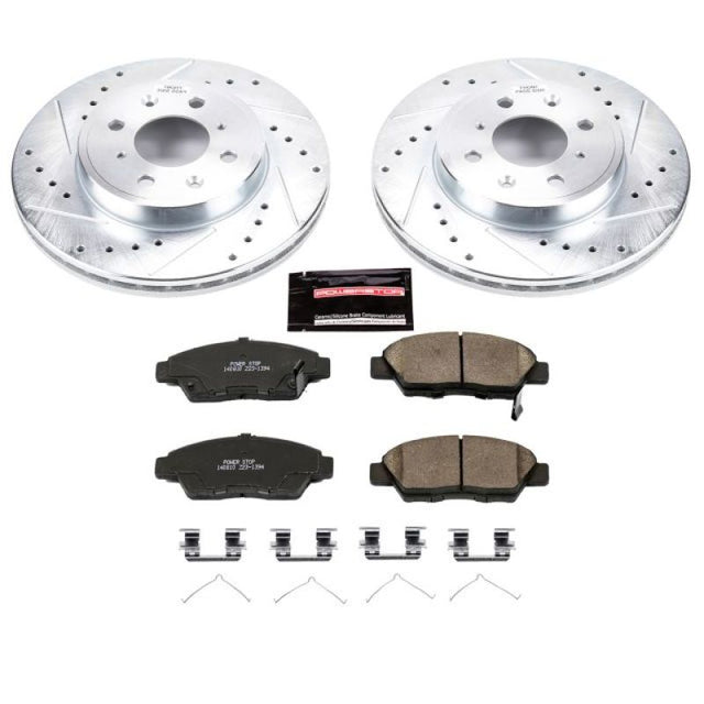 Power Stop 15-19 Honda Fit Front Z23 Evolution Sport Brake Kit - RPL Performance