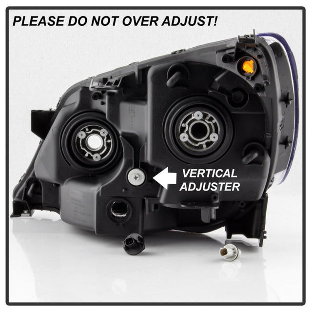 xTune 08-10 Honda Odyssey OEM Style Headlights - Black (HD-JH-HODY08-OE-BK) - RPL Performance