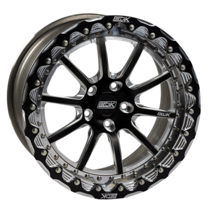 Belak 15x8 / 5in BS / 5x100 BP / High Pad / Series 4 Wheel - Single Beadlock - RPL Performance
