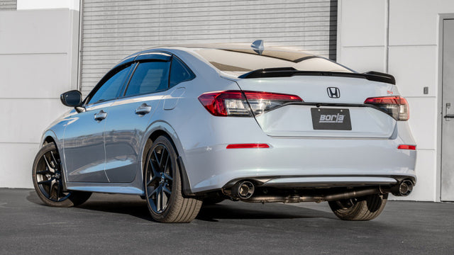 Borla 2023 Integra/22-23 Civic Si 1.5L 4 CYL. MT FWD 4DR 2.50in S-Type Catback Exhaust Carbon Fiber - RPL Performance