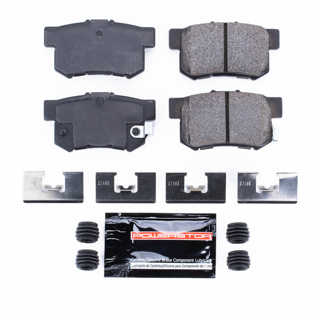Power Stop 01-03 Acura CL Rear Z23 Evolution Sport Brake Pads w/Hardware - RPL Performance