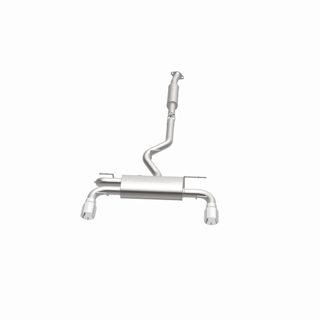 MagnaFlow 13 Scion FR-S / 13 Subaru BRZ Dual Split Rear Exit Stainless Cat Back Performance Exhaust - RPL Performance