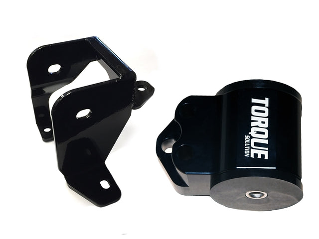 Torque Solution Billet Aluminum Left Engine Mount (3 Bolt): 96-00 Honda Civic EK B/D-Series - RPL Performance