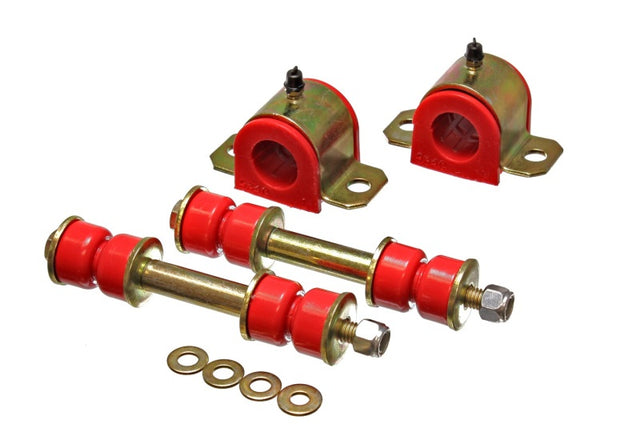 Energy Suspension 93-98 Toyota Supra Red 22mm Rear Sway Bar Frame Bushings - RPL Performance