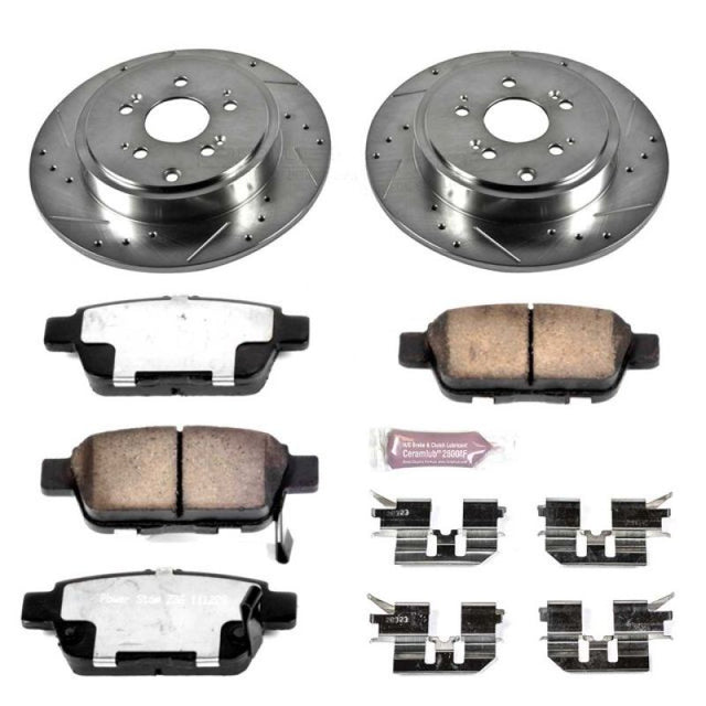 Power Stop 06-14 Honda Ridgeline Rear Z36 Truck & Tow Brake Kit - RPL Performance