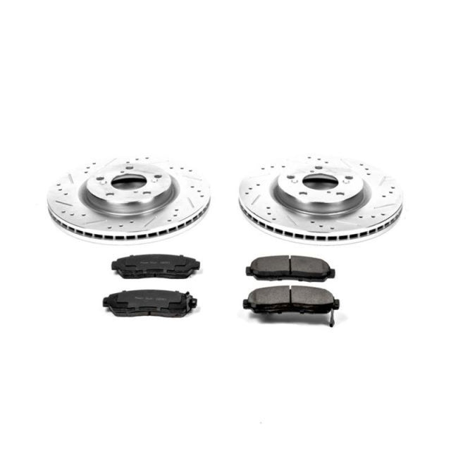 Power Stop 11-14 Honda Odyssey Front Z23 Evolution Sport Brake Kit - RPL Performance