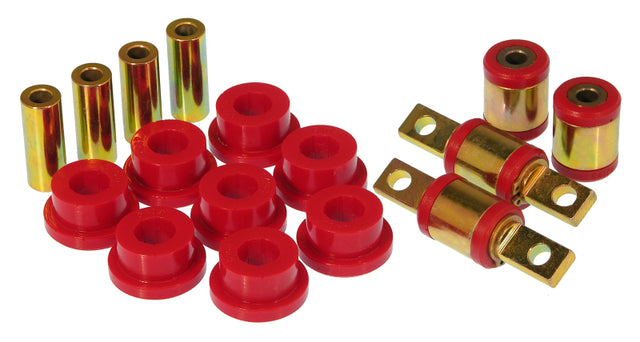 Prothane 90-00 Acura Integra Rear Upper/Lower Control Arm Bushings - Red - RPL Performance