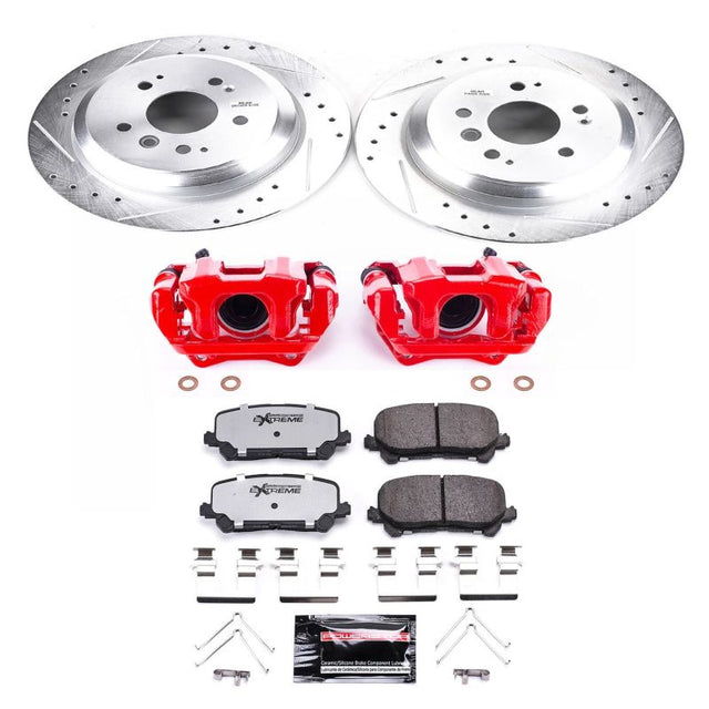 Power Stop 16-17 Honda Pilot Rear Z36 Truck & Tow Brake Kit w/Calipers - RPL Performance
