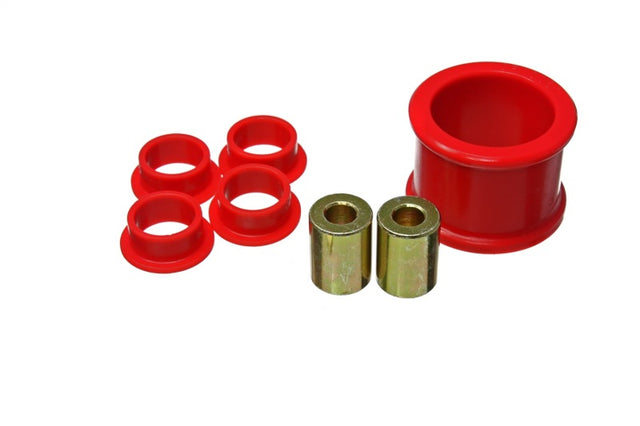 Energy Suspension 06-11 Honda Civic DX/EX/LX Red Hyper-Flex Steering Rack Bushing - RPL Performance