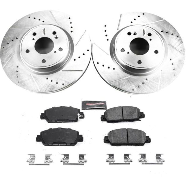 Power Stop 18-19 Honda Accord Front Z23 Evolution Sport Brake Kit - RPL Performance