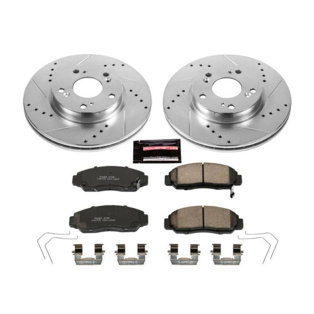 Power Stop 12-15 Honda Civic Front Z23 Evolution Sport Brake Kit - RPL Performance