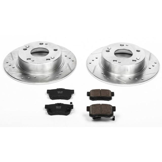 Power Stop 04-08 Acura TSX Rear Z23 Evolution Sport Brake Kit - RPL Performance