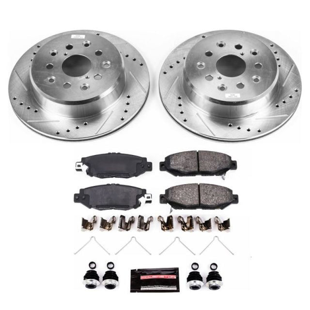 Power Stop 93-97 Lexus GS300 Rear Z23 Evolution Sport Brake Kit - RPL Performance