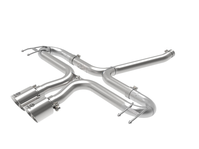 aFe Takeda 2-1/2in 304 SS Axle-Back Exhaust w/Polished Tips 17-20 Honda Civic Sport L4-1.5L (t) - RPL Performance