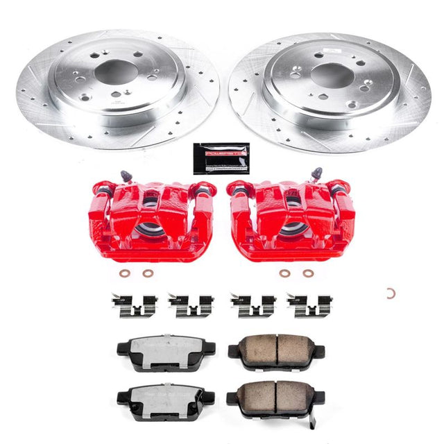 Power Stop 14-06 Honda Ridgeline Rear Z36 Truck & Tow Brake Kit w/Calipers - RPL Performance