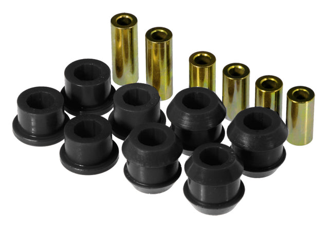 Prothane 90-93 Acura Integra Front Upper/Lower Control Arm Bushings - Black - RPL Performance