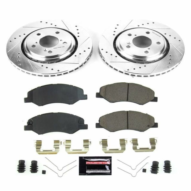 Power Stop 18-19 Honda Odyssey Front Z23 Evolution Sport Brake Kit - RPL Performance