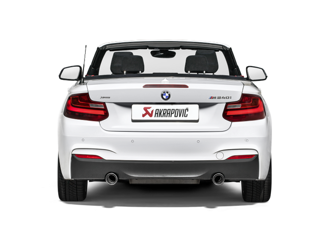 Akrapovic 16-17 BMW M240i (F22 F23) Evolution Line Cat Back (SS) w/ Carbon Tips (Req. Link Pipe) - RPL Performance